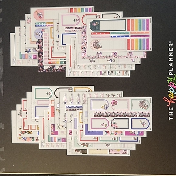New Happy Planner Alice in Wonderland Stickers - Picture 2 of 6